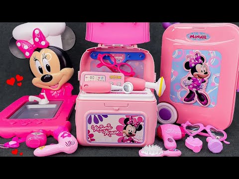 Live Mickey ASMR🥰Zufriedenstellende Auspacken des Minnie Mouse's dinner with Labubu🍱 Toys Collection