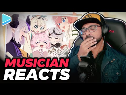 Musician Reacts to Hololive - Gyoukou Chronicle - Secret Society holoX | First Time Reaction!