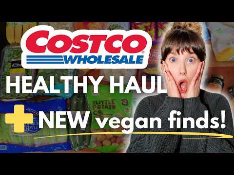 Costco Grocery Haul 🛒 Healthy Plant Based and Gluten Free Options! 🌱