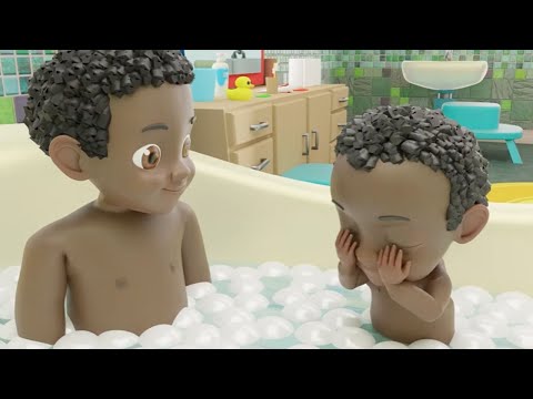 Bath Time | Marmar and Zay Nursery Rhymes and Kids Songs