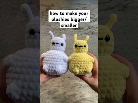 how to make your plushies bigger/smaller! (part 2) go check out part 1 if you haven’t already!