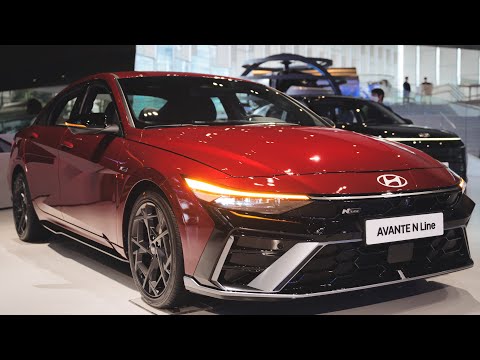 2024 Hyundai The new Elantra N LINE Hybrid Exterior & Interior Walkaround(4K)