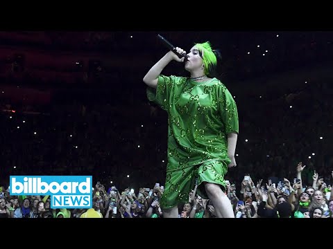 Billie Eilish Makes Empowering Anti-Body Shaming Message at Tour Opener | Billboard News