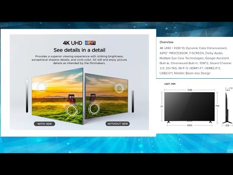 Unboxing TCL 50 inch TV with complete specifications #tcl #tv #smarttv #goggletv #50inch #tcltv