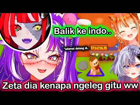 Michi Ketika Main Bareng Member ID Zeta Yang Ngeleg Disuruh Balik Indo ww..