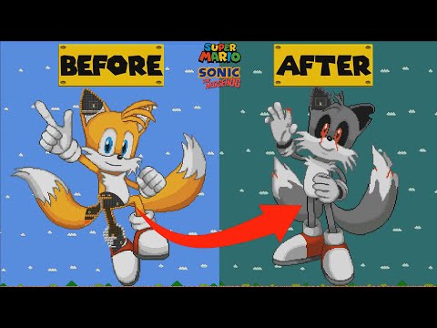 Tails and Tails Exe BEFORE And AFTER Maze Collection (Mario and Sonic ANIMATION)