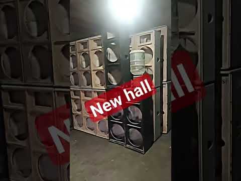 New hall #viralvideo #speaker #monitoraudio #chandnimarket #audioequipment #djbox #viralreels