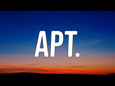 ROSÉ & Bruno Mars - APT. (Lyrics)