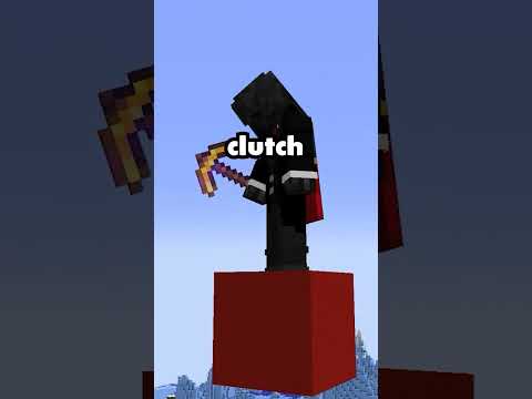 minecrafts HARDEST clutches