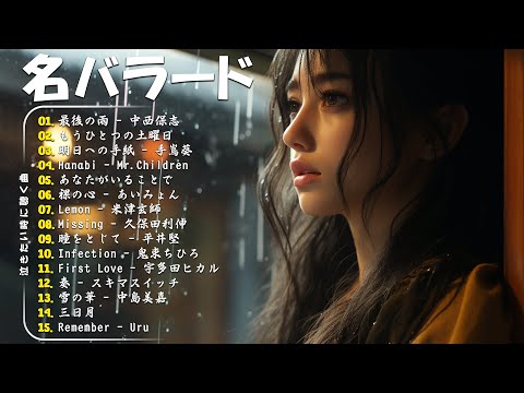 落ち込んだ時に聴く曲！泣きたい時に聴 !応援歌 🎵 元気が出る曲！前向きになれる歌！J POP 泣き歌 号泣 感動 バラード