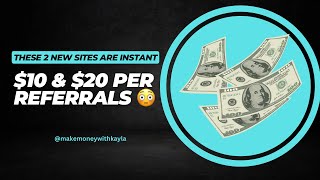 2 NEW SITES PAYING $10 & $20 PER INVITE | #appsthatgiveyoumoney #freeonlinemoney