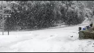 Snowfall in Hills ❤🗻 | Happy  Winters ❄⛄