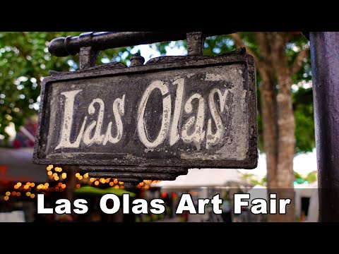 Florida's first art festival during the pandemic - Las Olas Art Fair