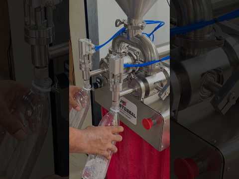 Double head paste filler | 2 head filling machine #fillingmachine