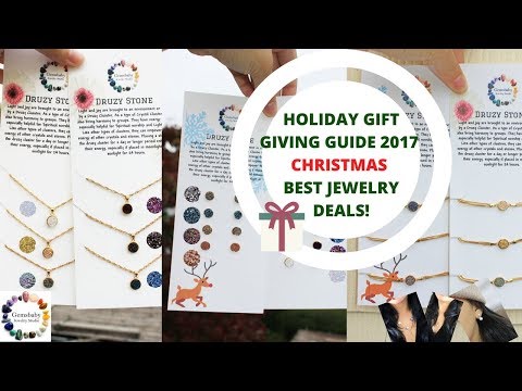 Holiday Gift Giving Guide Christmas 2017 Etsy BEST Jewelry Deals for Gemstone and Freshwater pearls!