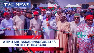 Atiku Abubakar Inaugurates Projects In Asaba, Ikaland