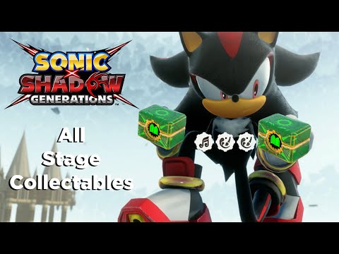 Sonic X Shadow Generation - All Shadow Stage Collectables (Collection Keys)