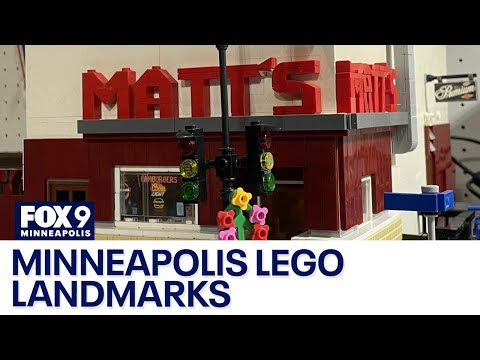 Man uses Legos to recreate Minneapolis landmarks