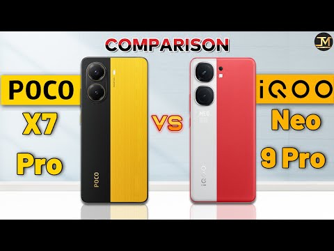 Poco X7 Pro vs iQOO Neo 9 Pro : Which Phone is Best❓🤔