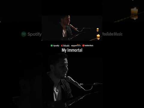 My Immortal - Evanescence (Boyce Avenue piano cover) #shorts #singingcover #ballad