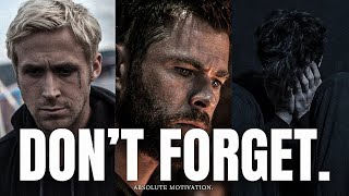 DON'T FORGET WHAT YOU PROMISED YOURSELF 2.0 - One Of The Most Powerful Motivational Video Speeches