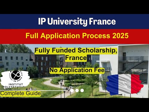 🇫🇷 Study in France | Step-by-Step Guide Applying for IP University Paris | Full Application Process