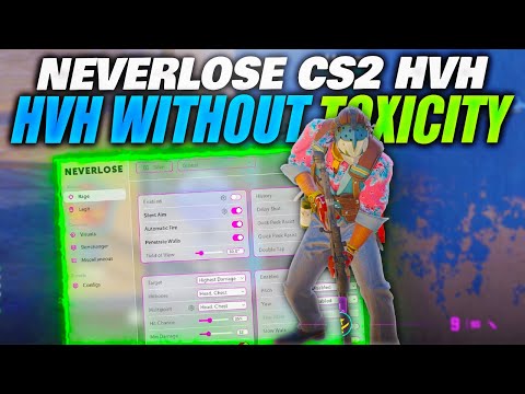 Learning HVH In CS2 Without TOXIC Servers (NEVERLOSE HvH)