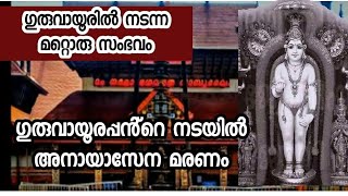 ഗുരുവായൂരിൽ നടന്ന ഒരു സംഭവം ,ഗുരുവായൂരപ്പൻ്റെ നടയിൽ  അനായേസേന മരണം ll Lord Sree Guruvayoorappan