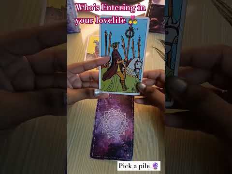 Who's Entering in your lovelife 🔮#tarot #lovereadings #tarotshorts #tarotshorts #shortvideo #shorts