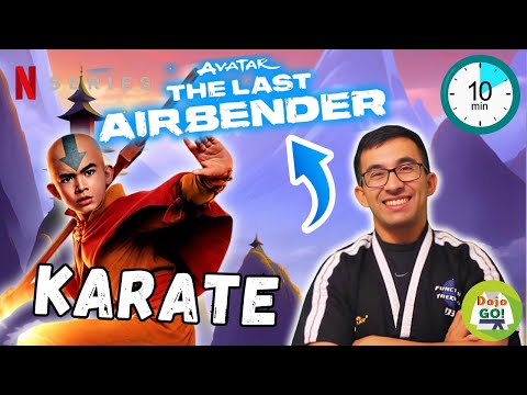 Learn Karate At Home 10 Minutes | Netflix Avatar The Last Airbender | Dojo Go