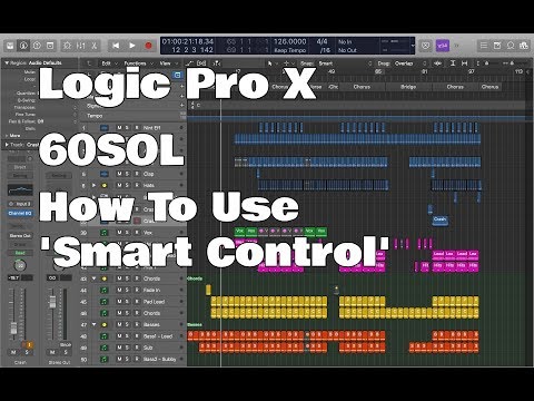 Logic Pro X - 60SOL: How To Use 'Smart Control'