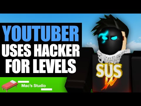 BEDWARS YOUTUBER Uses HACKER For LEVELS, Instantly Regrets It..