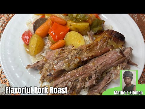 Flavorful Pork Shoulder Butt Roast/ Requested Video/ Mattie's Kitchen