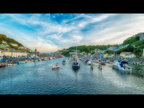 🔴🅻🅸🆅🅴🔴Looe Harbour/Cornwall/Caradon/United Kingdom/England/Webcam near Plymouth