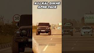 (If an Edited Killar Thar 😈)#shorts #dheerajkumar #viral #thar