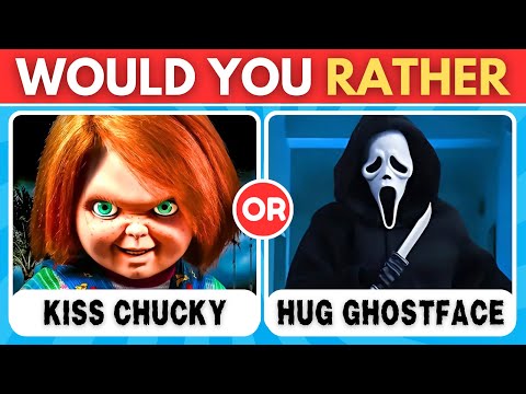 Would You Rather Halloween Edition! HARDEST CHOICES Ever 😱