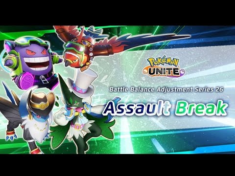 Pokemon Unite Assualt Break Tier Battle Balance Adjustment