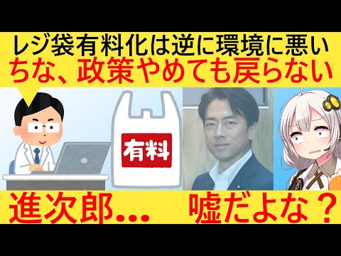 レジ袋有料化、環境に悪影響を及ぼすと統計データで証明されてしまう…