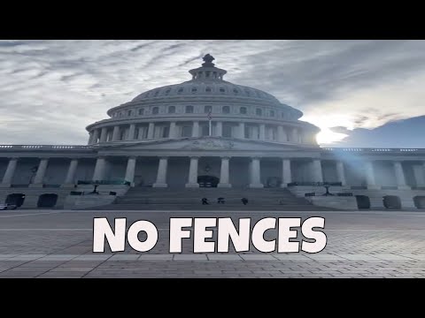 US Capitol with No Fences