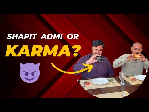 shapit admi or karma??? 😈😈😈