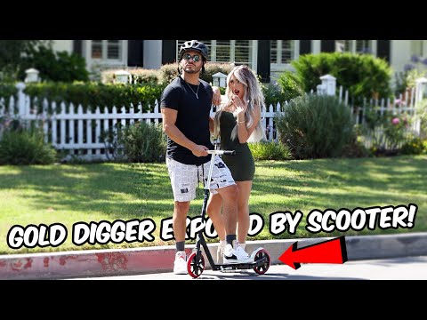 GOLD DIGGER PRANK 13!! *The Scootie Hoochie*