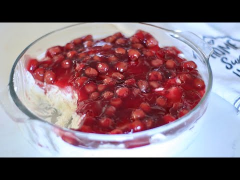 CHERRIES IN THE SNOW Recipe | Last Minute Holiday Desert Ready In Minutes