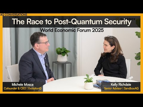 Quantum threats and cryptographic resilience | Kelly Richdale & Michele Mosca at Davos 2025