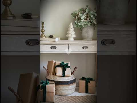 Soft Textures, Natural Elements & Festive Touches | French Country Christmas Decor