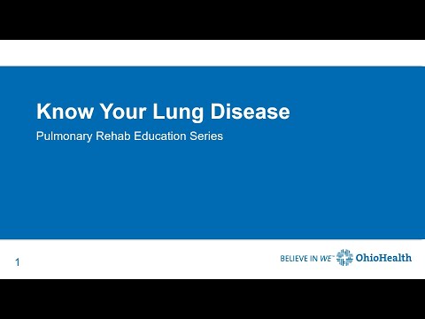 Know Your Lung Diseases