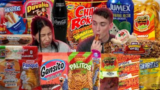 We Tried Mexican SNACKS!!