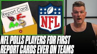 NFL Releases Report Cards On Teams, Surveyed Players For Rankings?! | Pat McAfee Reacts