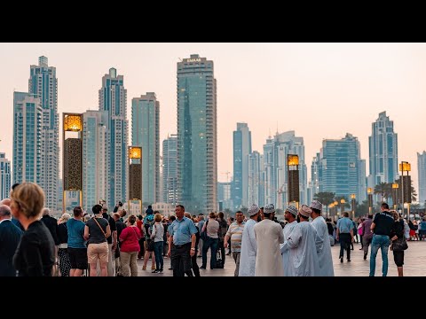 JALAN - JALAN DI DUBAI: Naik Metro Dubai ke Gedung Tertinggi di Dunia Burj Khalifa