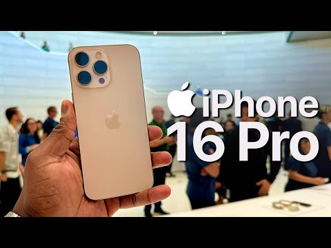 iPhone 16 Pro  Hands-on🔥