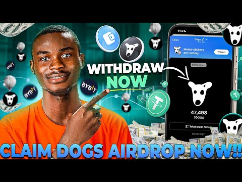 How To Claim and Withdraw Dogs to OKX or Bybit Exchange Step by step.(No gas fee)